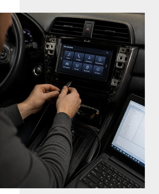 Русификация японских автомагнитол под ключ в Урае