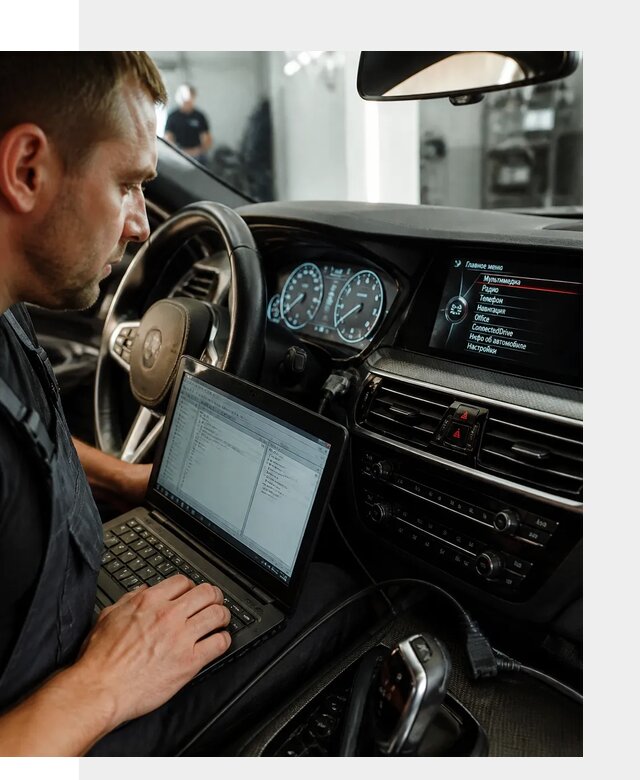 Русификация приборной панели BMW для авто в Урае от компании