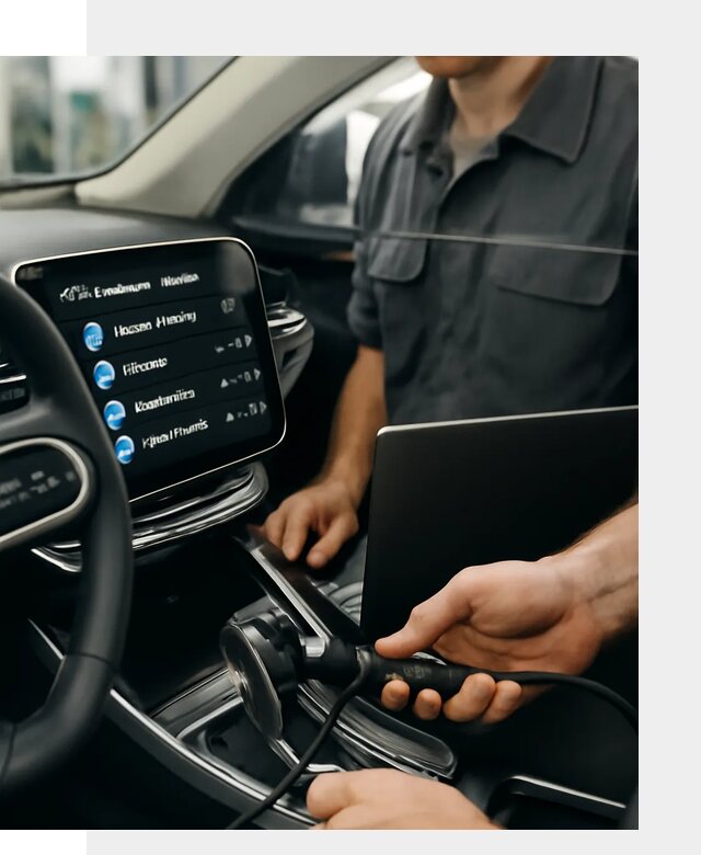 Установка приложений Geely для мультимедиа автомобиля в Урае