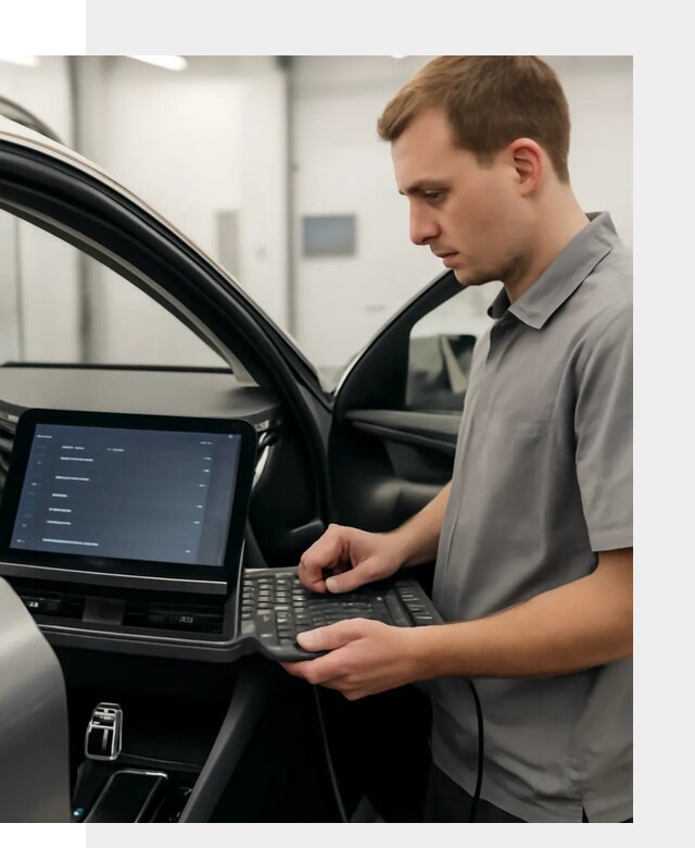 Русификация мультимедиа автомобилей Lynk Co в Урае
