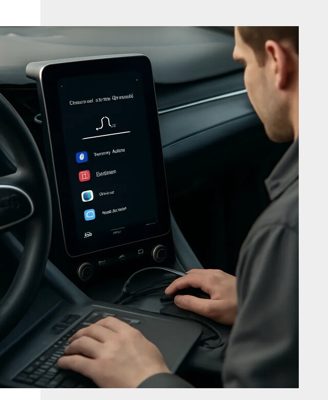 Установка приложений Lynk Co на автомобиль в Урае