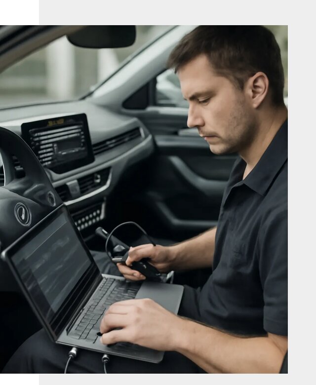 Настройка телематики автомобиля под ключ для авто в Урае
