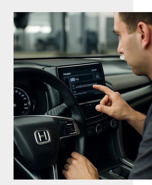 Русификация панели приборов Honda в Урае по цене 5211 ФастМобиль-Урй