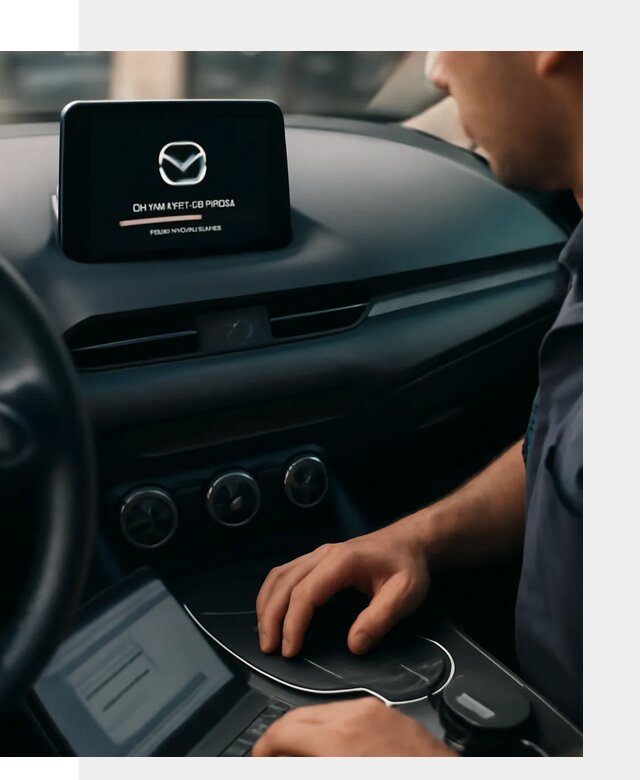 Установка приложений Mazda на мультимедийную систему в Урае